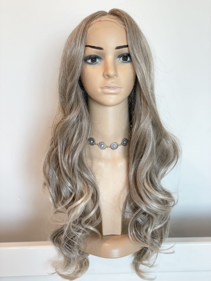 wavy lace front wig